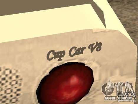 Cup Car para GTA San Andreas