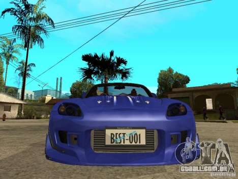 Honda S 2000 para GTA San Andreas