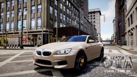 BMW M6 2013 para GTA 4