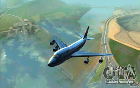 B-747 American Airlines Skin para GTA San Andreas