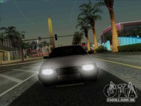 Drenar VAZ 21099 para GTA San Andreas