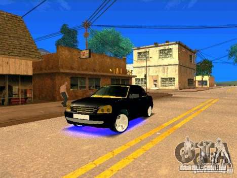 LADA 2170 Priora Gold Edition para GTA San Andreas