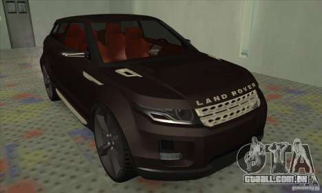 Land Rover LRX para GTA San Andreas