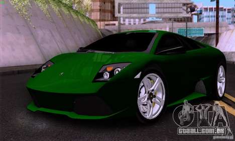 Lamborghini Murcielago LP640 para GTA San Andreas