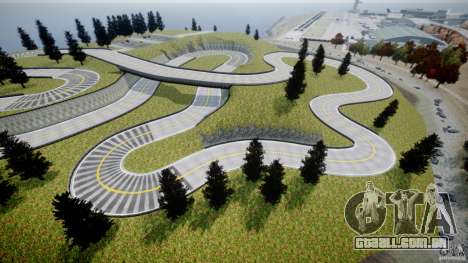 Edem Hill Drift Track para GTA 4