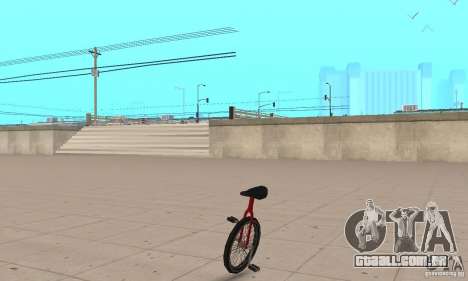 Unicycle para GTA San Andreas