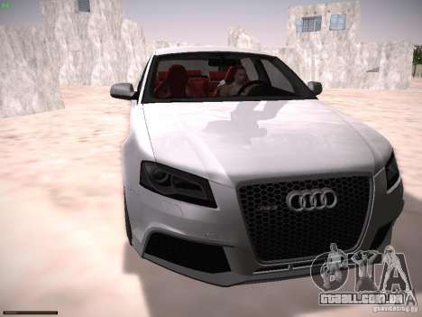 Audi RS3 2011 para GTA San Andreas