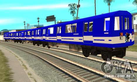 Liberty City Train Sonic para GTA San Andreas