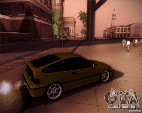 Honda Civic CRX JDM para GTA San Andreas