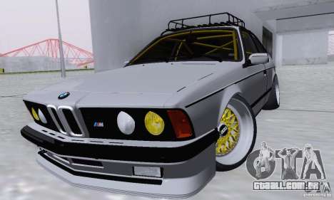 BMW M635CSi Stanced para GTA San Andreas