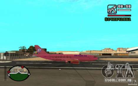 Airbus A-310 S7 SanFierroAir para GTA San Andreas