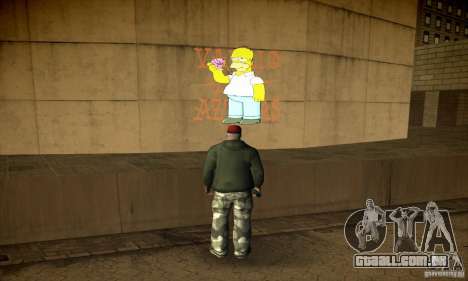 Simpson Graffiti Pack v2 para GTA San Andreas