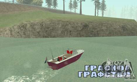 Sports Fishing Boat para GTA San Andreas