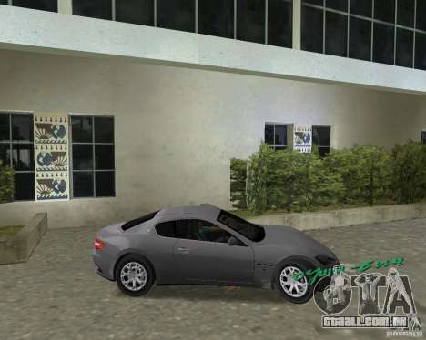 Maserati  GranTurismo para GTA Vice City