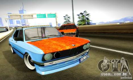 BMW E28 525e RatStyle No1 para GTA San Andreas