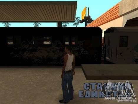 O trem de GTA IV para GTA San Andreas