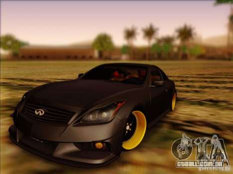 Infiniti G37 HellaFlush para GTA San Andreas