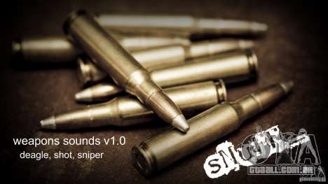 Weapons sounds v1.0 para GTA San Andreas