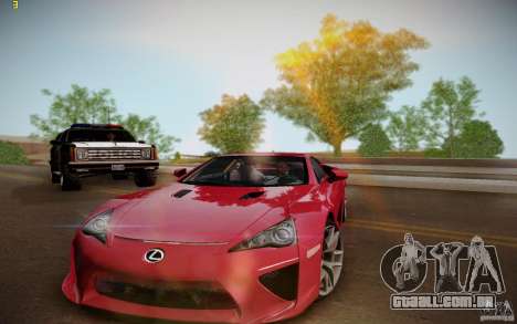 Lexus LFA para GTA San Andreas