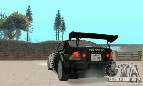 Lexus IS300 Drift Style para GTA San Andreas