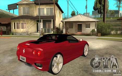 Ferrari 360 Spider para GTA San Andreas