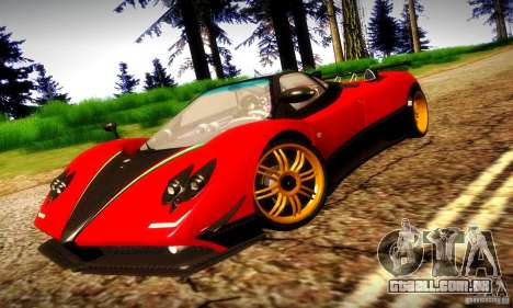 Pagani Zonda Tricolore V2 para GTA San Andreas