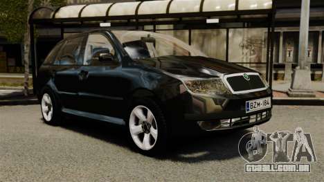 Skoda Fabia Combi Unmarked ELS para GTA 4