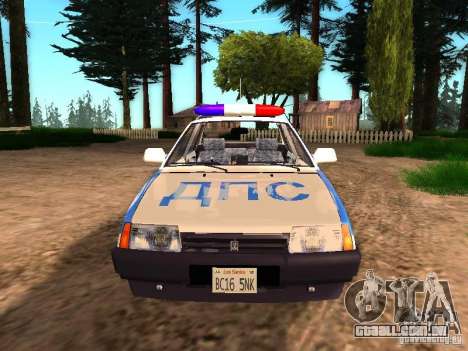Polícia de 2109 VAZ para GTA San Andreas
