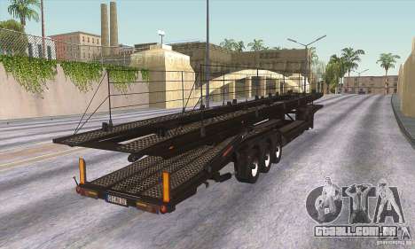 O caminhão de reboque para GTA San Andreas