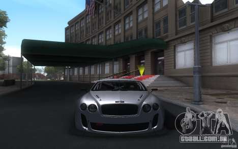 Bentley Continental Super Sport Tuning para GTA San Andreas