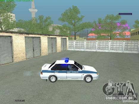 Polícia PPP VAZ 2115 para GTA San Andreas