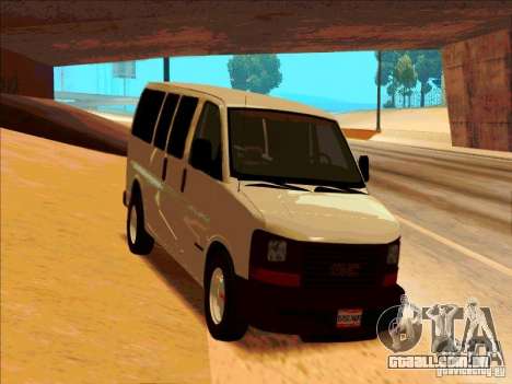 GMC Savanna 2500 para GTA San Andreas