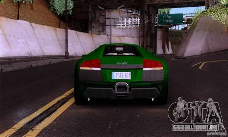 Lamborghini Murcielago LP640 para GTA San Andreas