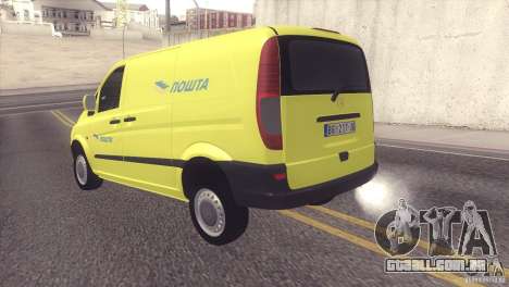 Mercedes Benz Vito Pošta Srbije para GTA San Andreas