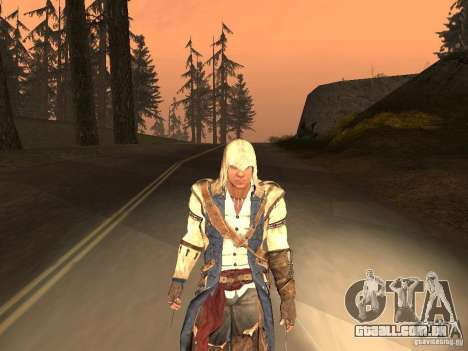 Connor From ACIII para GTA San Andreas