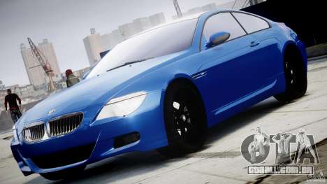 BMW M6 Orange-Black Bullet para GTA 4