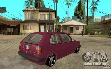 VW Golf 2 GTI para GTA San Andreas