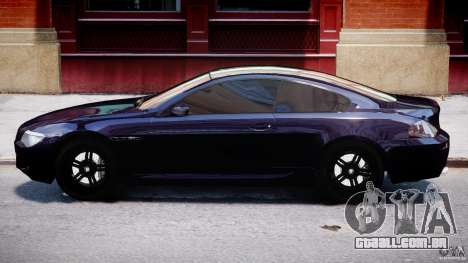 BMW M6 Orange-Black Bullet para GTA 4