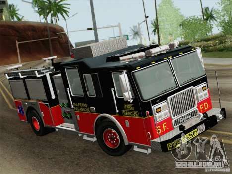 Seagrave Marauder Engine SFFD para GTA San Andreas