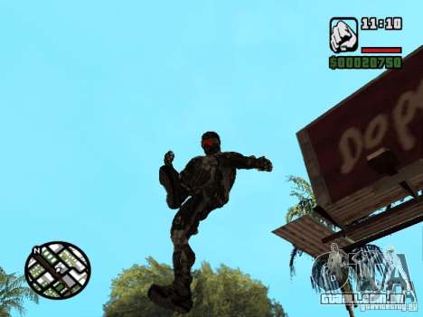 Crysis Nano Suit para GTA San Andreas