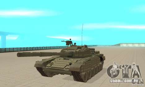 Tanque t-72B para GTA San Andreas