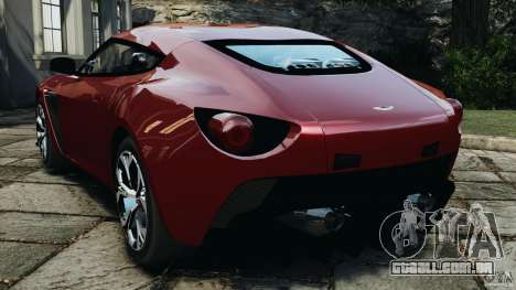 Aston Martin V12 Zagato 2011 v1.0 para GTA 4