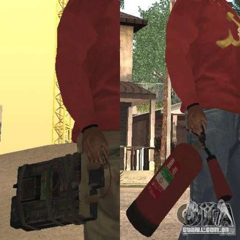 Extintor de fogo do GTA 4 para GTA San Andreas