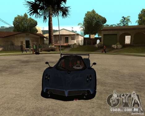 Pagani Zonda R para GTA San Andreas