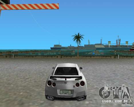 Nissan GT R35 Vspec para GTA Vice City