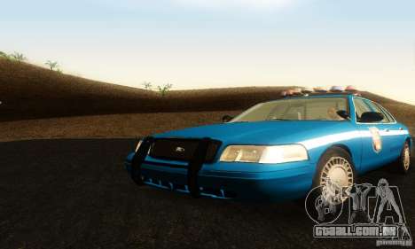 Ford Crown Victoria Wisconsin Police para GTA San Andreas