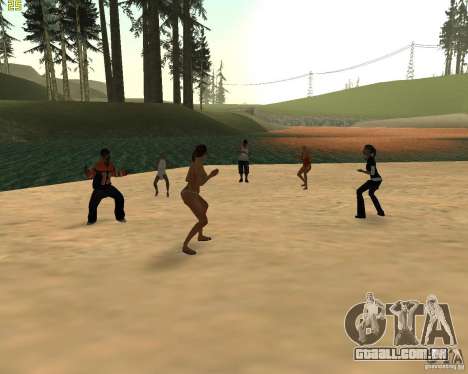 Festa da natureza para GTA San Andreas