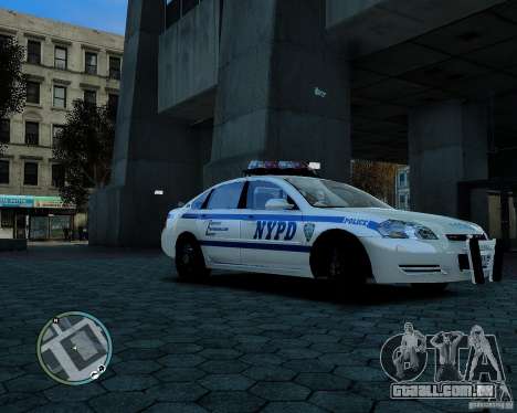 NYPD Chevrolet Impala 2006 [ELS] para GTA 4