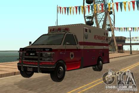 Ambulância de GTA 4 para GTA San Andreas