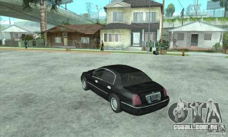 Lincoln Town Car 2002 para GTA San Andreas